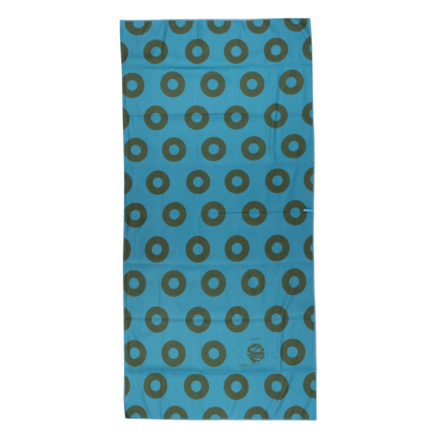Fishman Donut Quick Dry Towel Olive/Teal