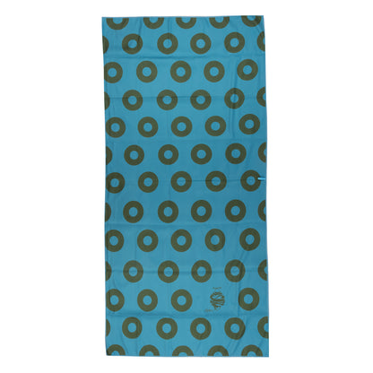 Fishman Donut Quick Dry Towel Olive/Teal