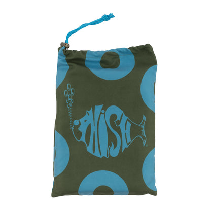 Fishman Donut Quick Dry Towel Olive/Teal