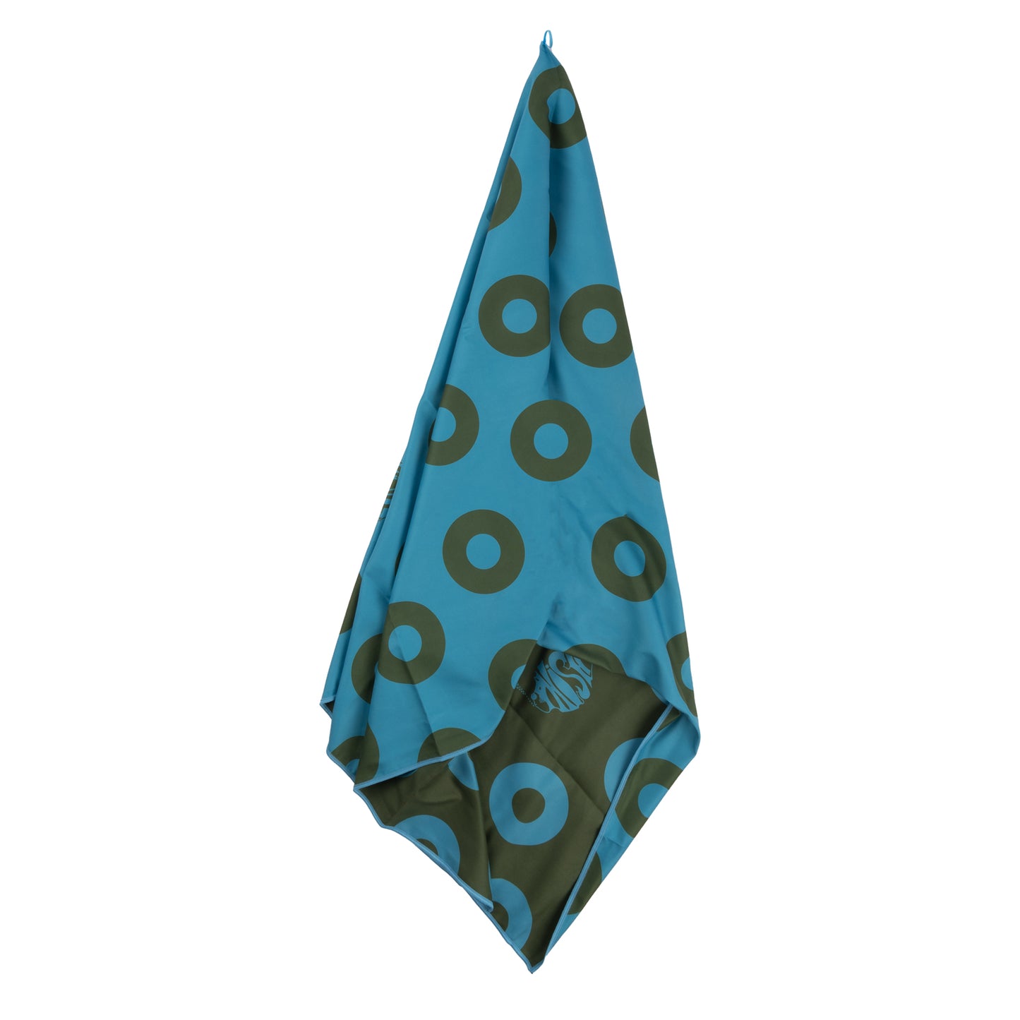 Fishman Donut Quick Dry Towel Olive/Teal