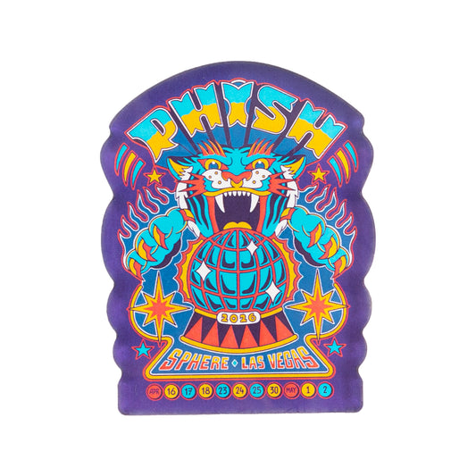 Tiger Tiger Sphere '26 Lucite Magnet