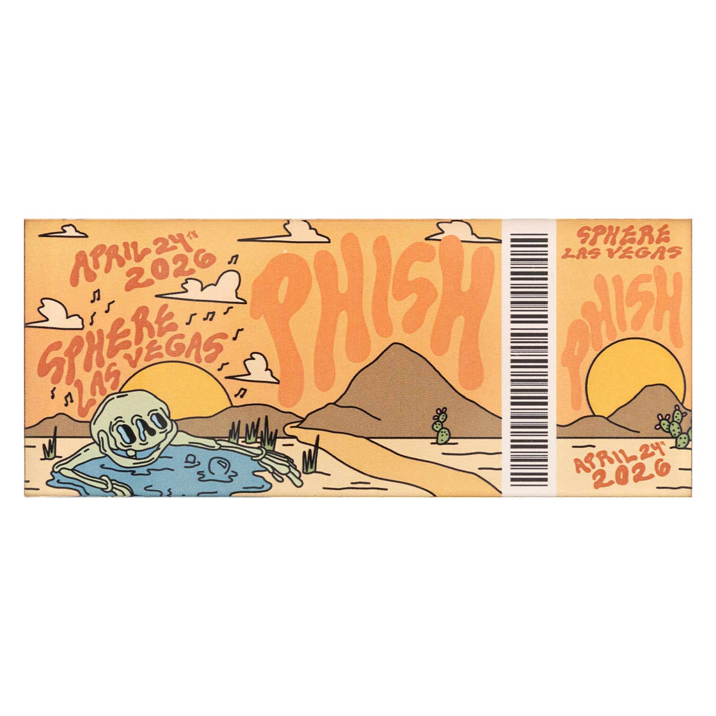 Sphere '26 Ticket Magnets