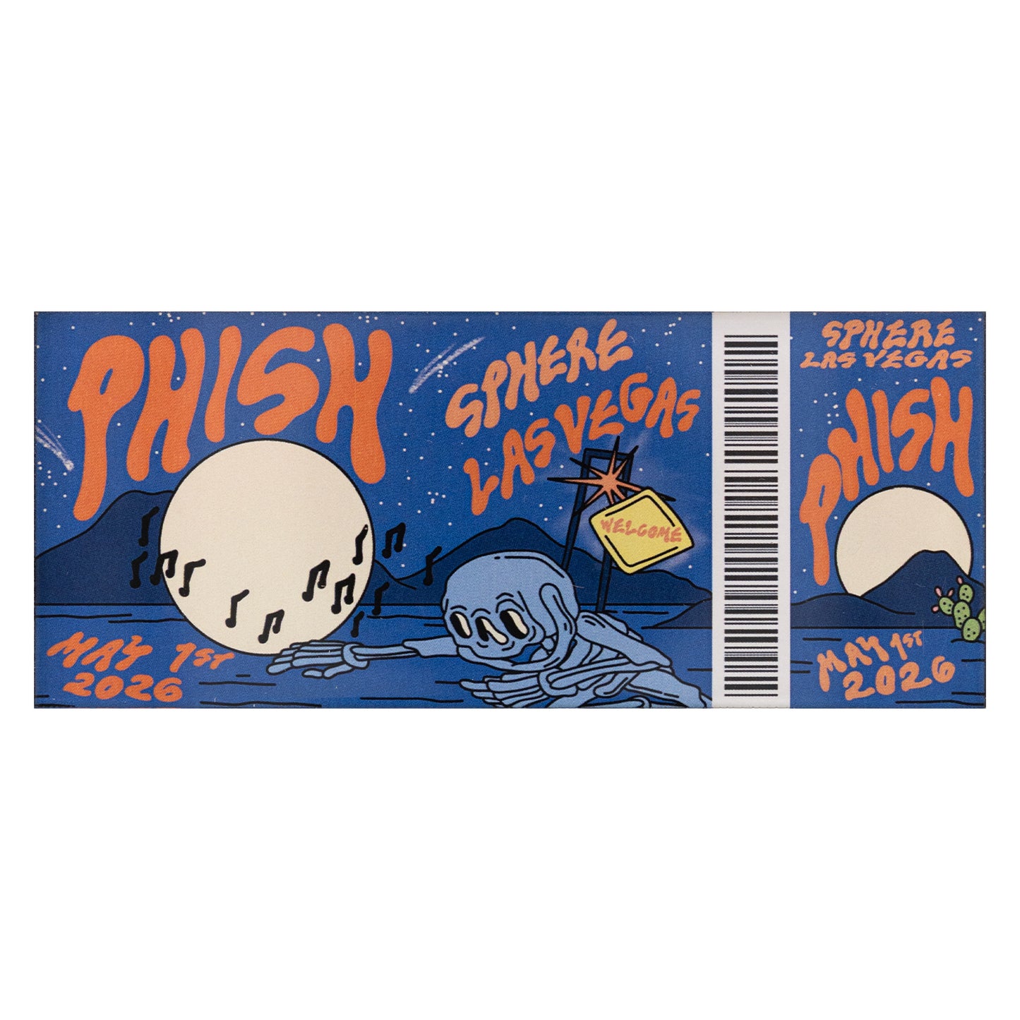 Sphere '26 Ticket Magnets