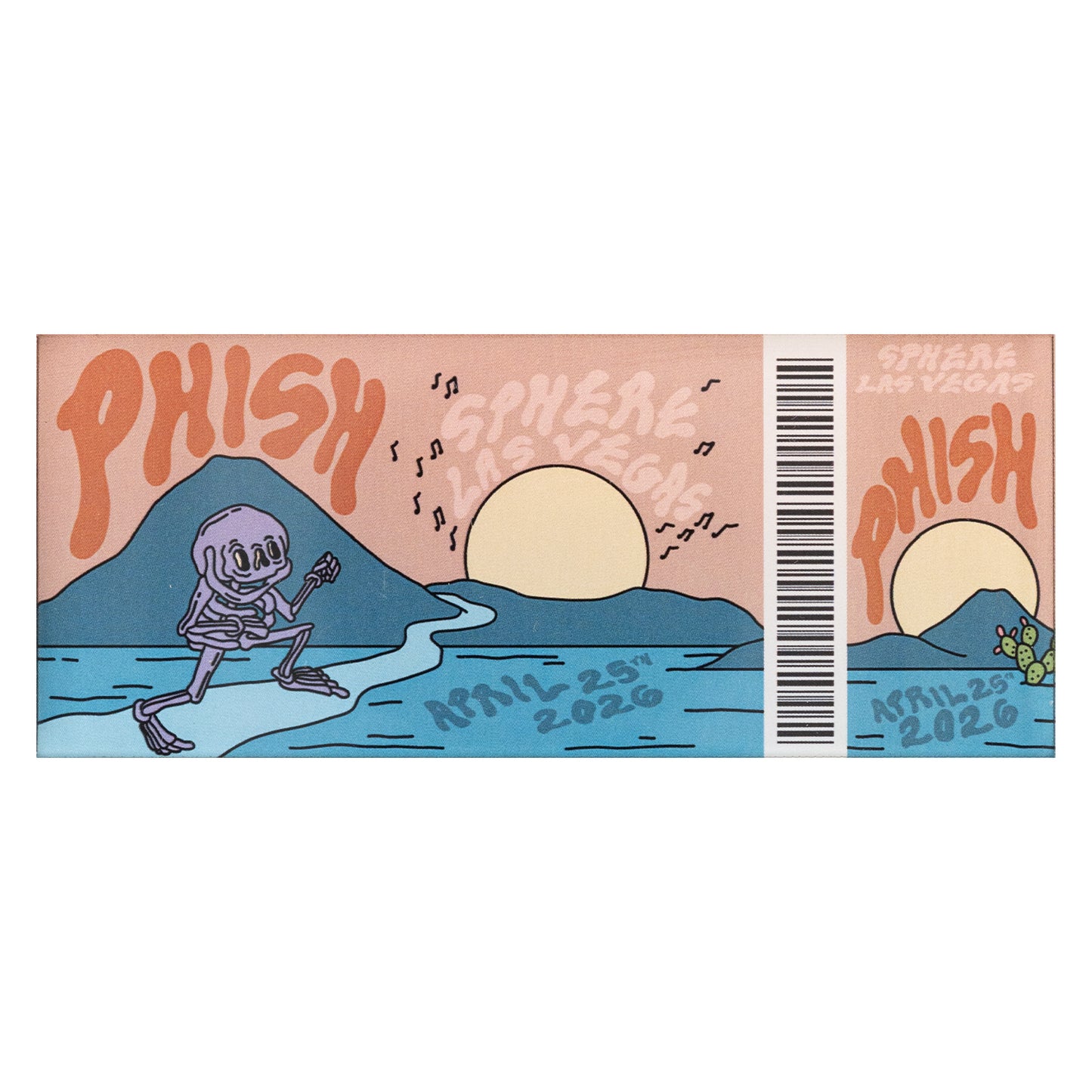 Sphere '26 Ticket Magnets