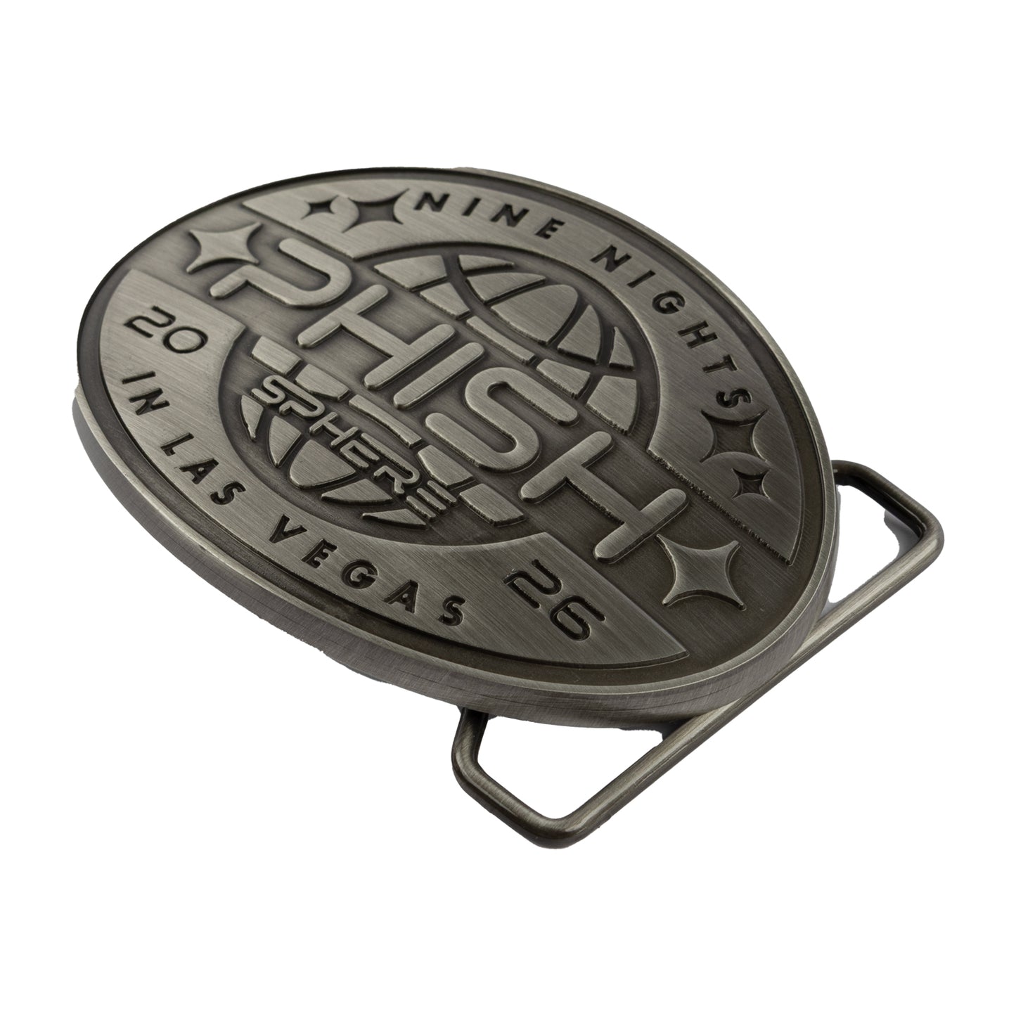Luminary Grid Sphere '26 Belt Buckle