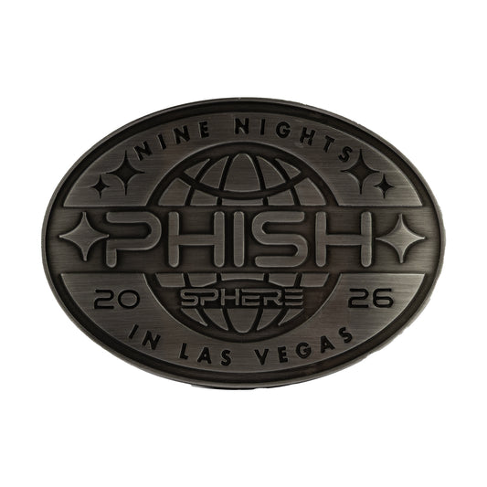 Luminary Grid Sphere '26 Belt Buckle