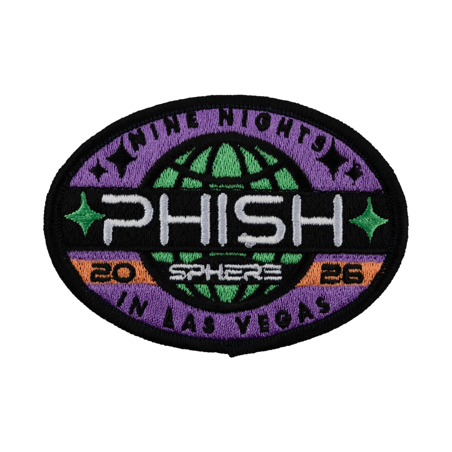 Luminary Grid Sphere '26 Oval Patch