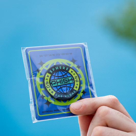 Luminary Grid Sphere '26 Round Enamel Pin