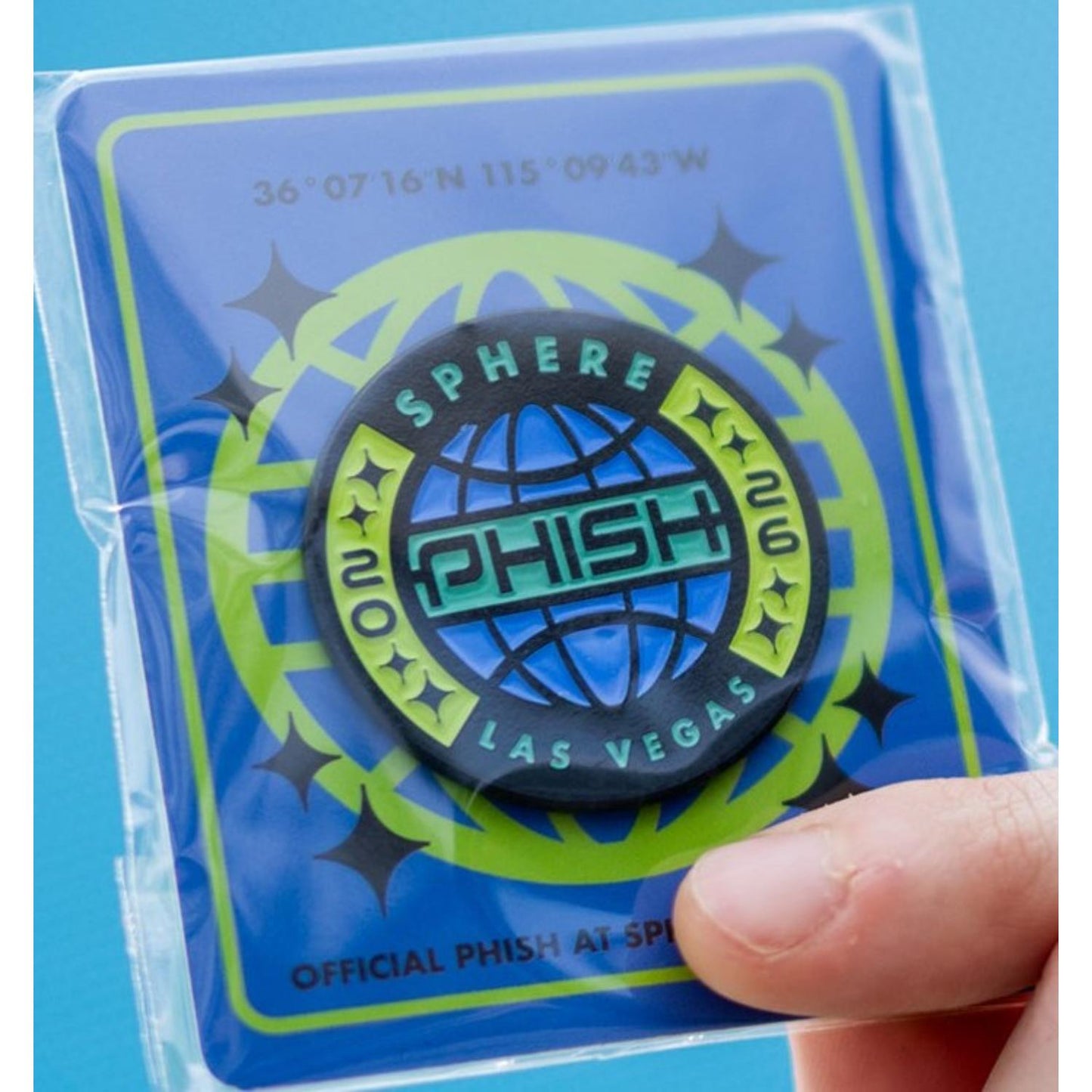 Luminary Grid Sphere '26 Round Enamel Pin