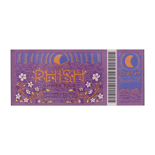 Summer Tour 2026 Ticket Magnets