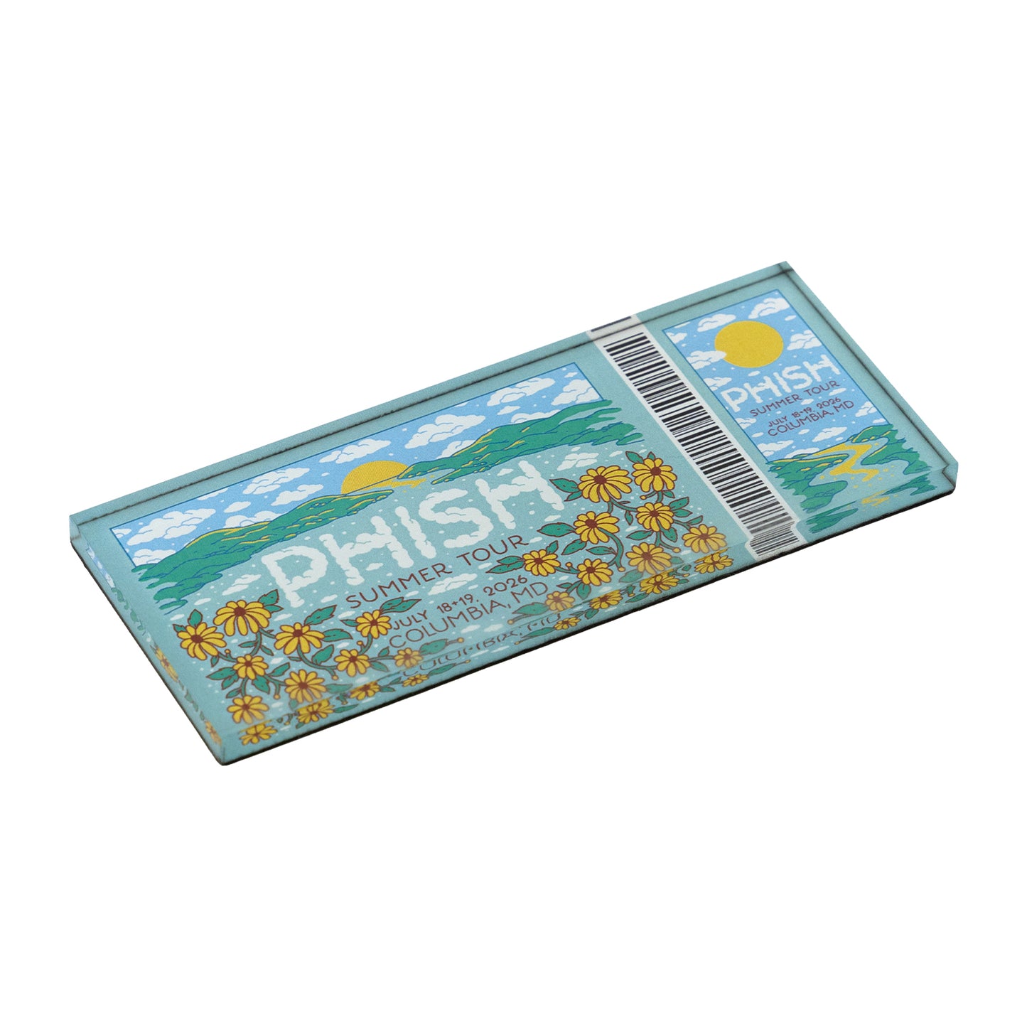 Summer Tour 2026 Ticket Magnets