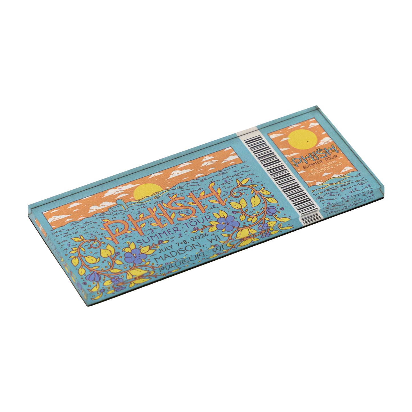 Summer Tour 2026 Ticket Magnets