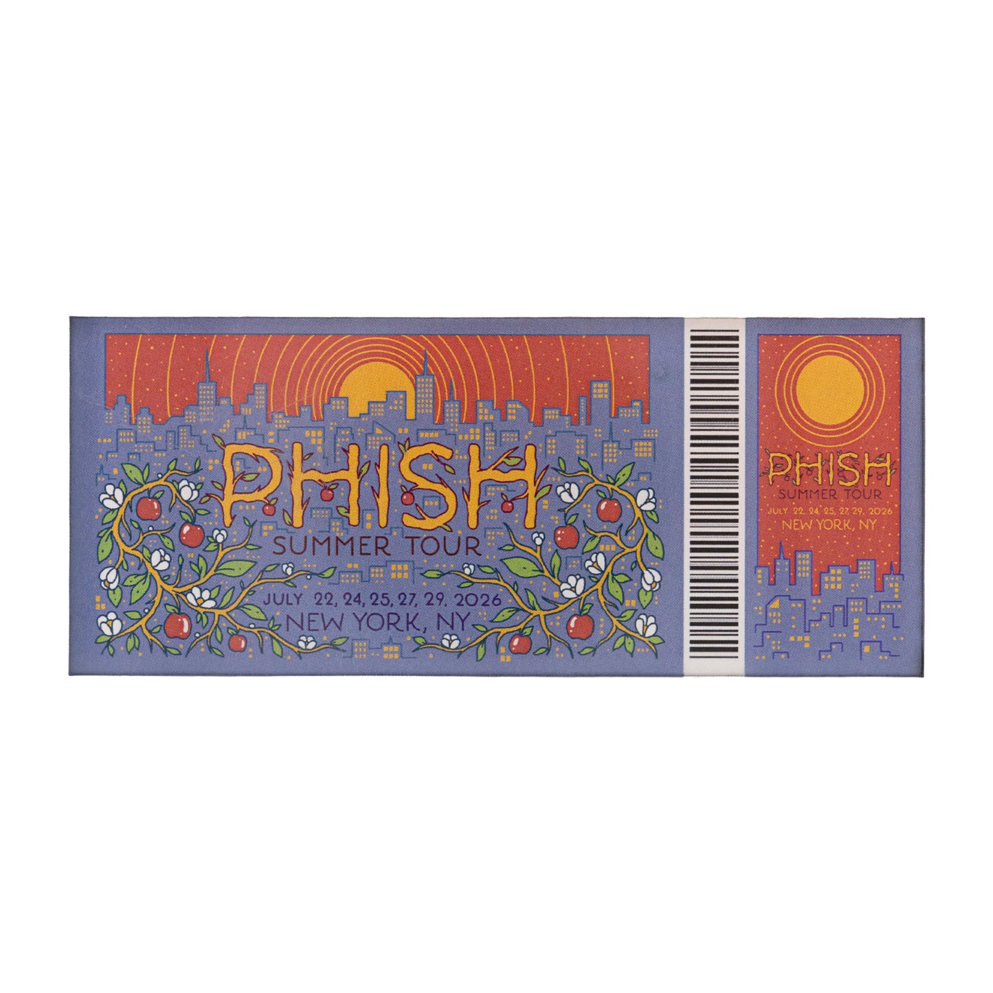 Summer Tour 2026 Ticket Magnets