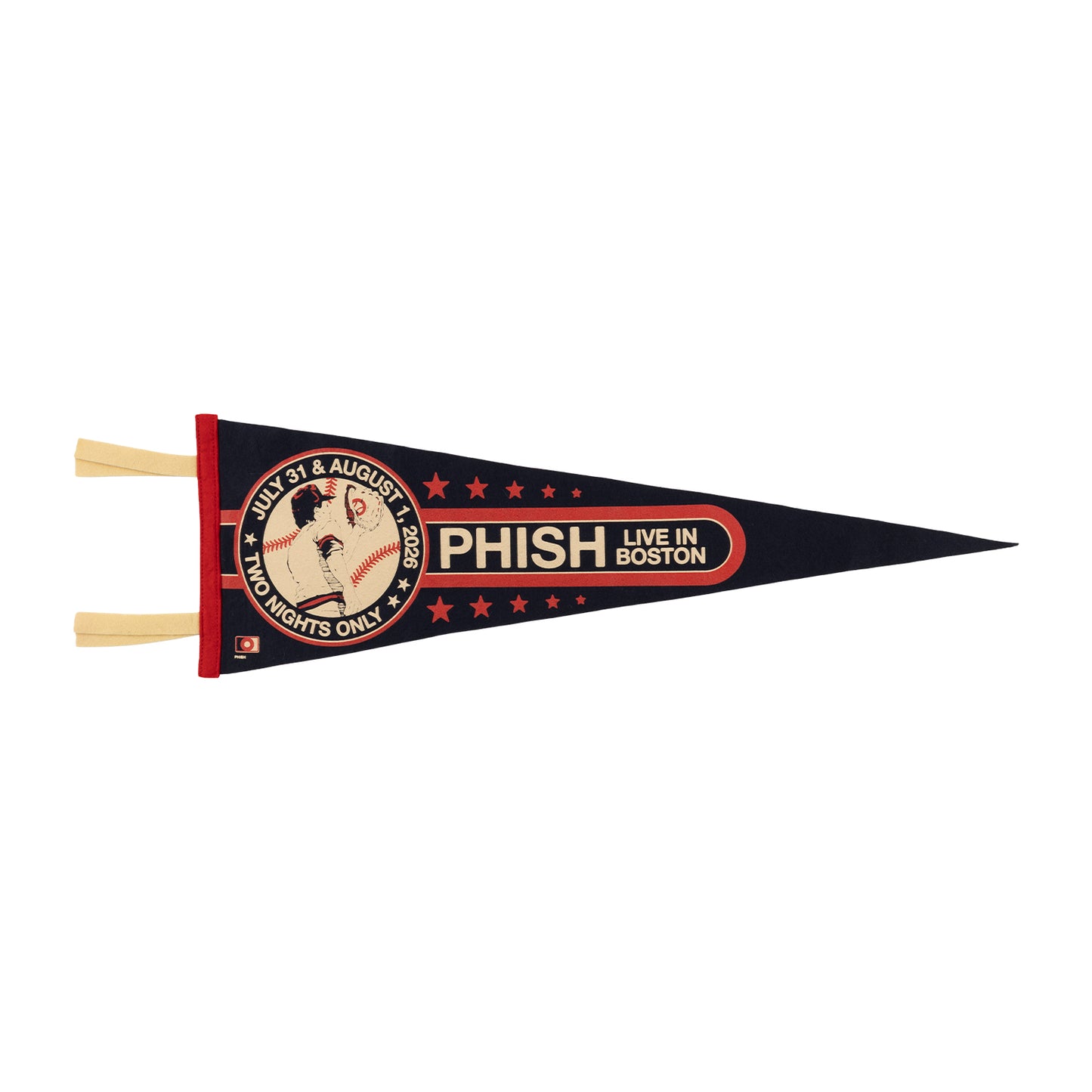 Phish x Oxford Pennant Fly Ball Baseball Pennant