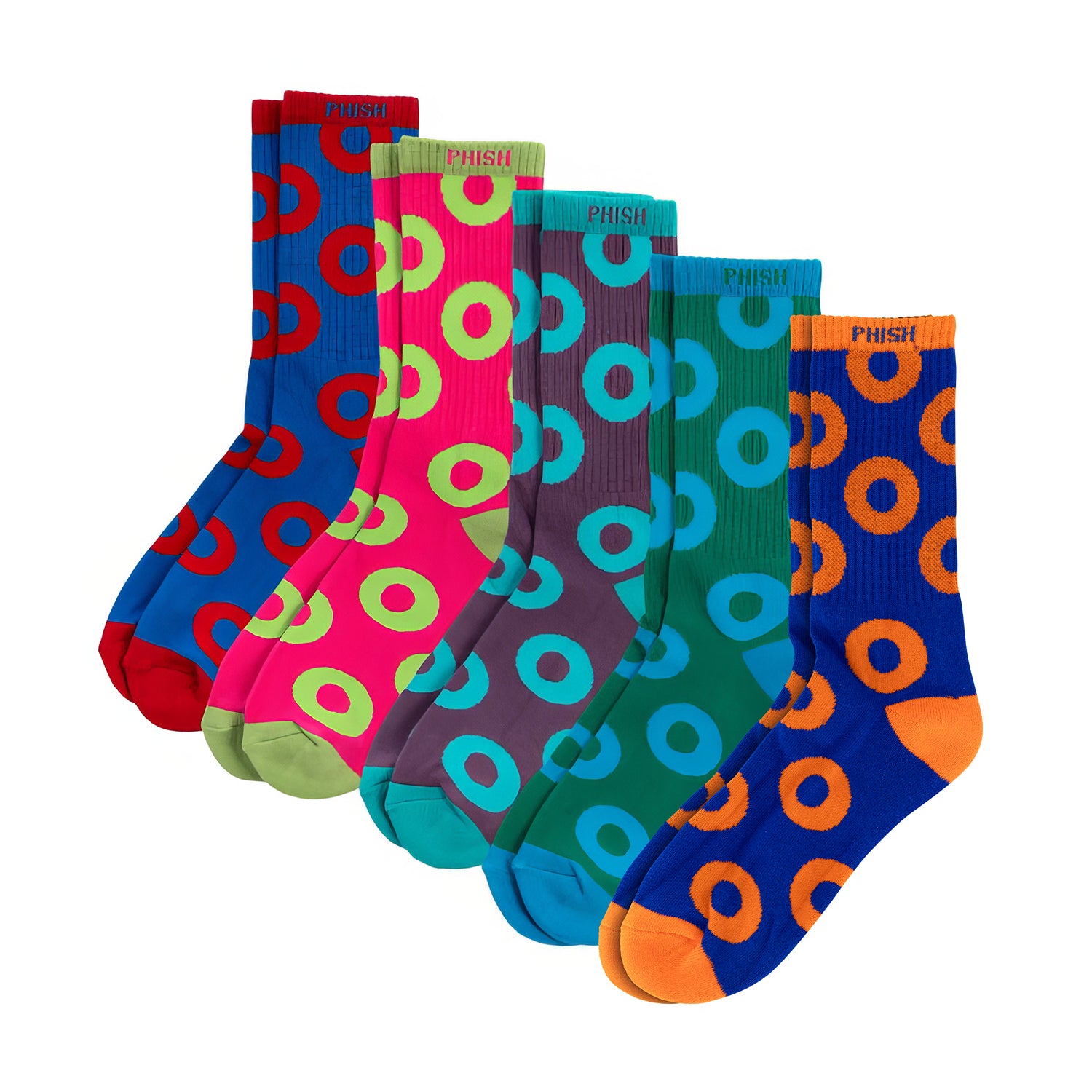 Fishman Donut Athletic Socks – Phish Dry Goods