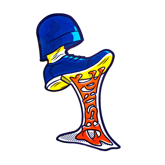 Gum Shoe Sticker