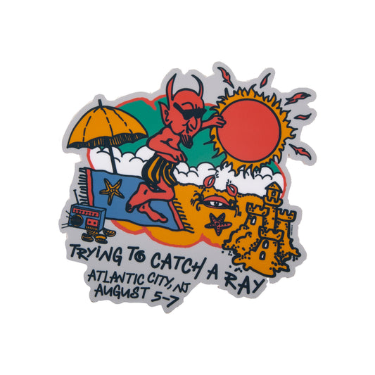 Atlantic City Catch A Ray Event Sticker