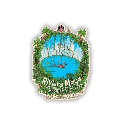 Cenote Flamingo Event Sticker