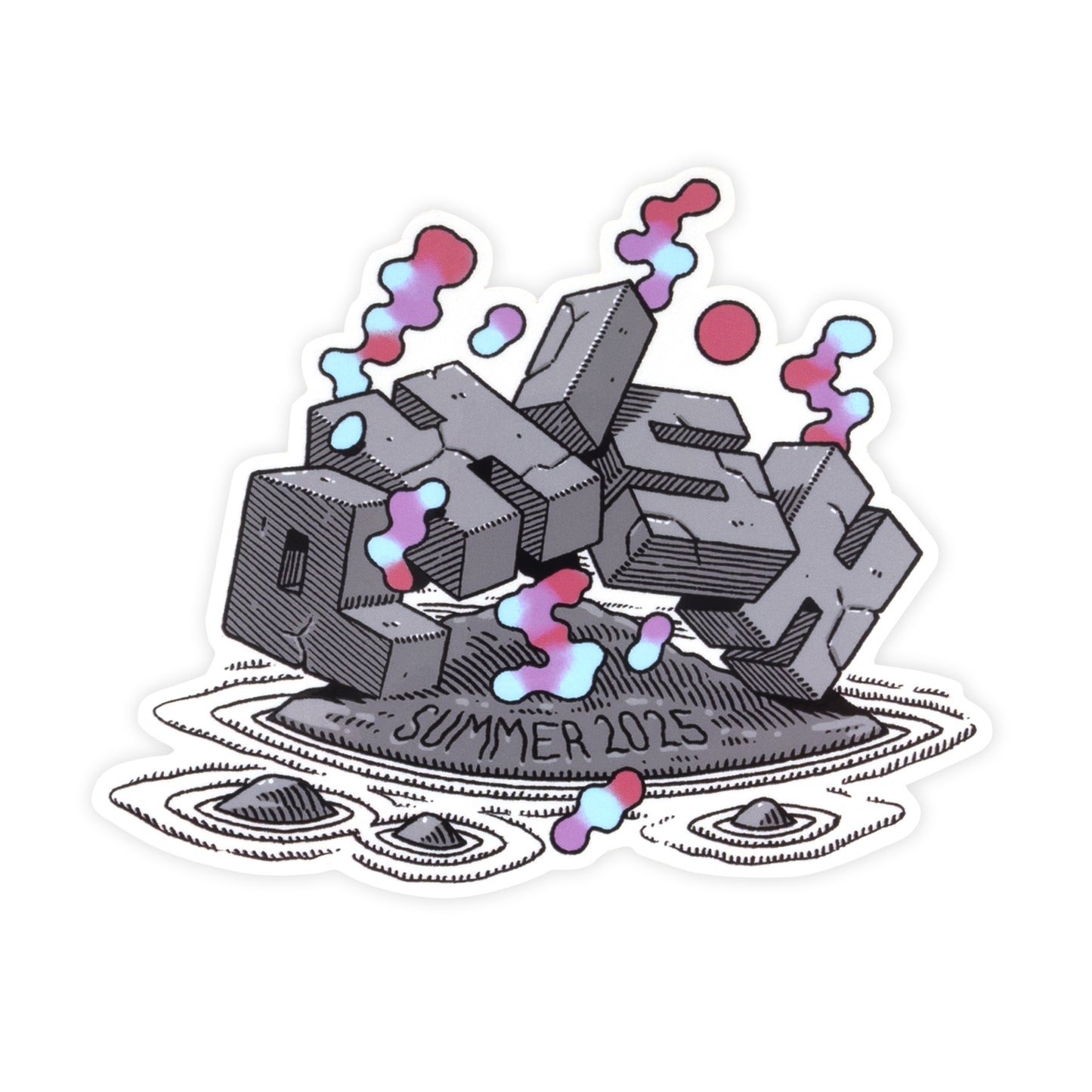 Stoned Summer 2025 Sticker