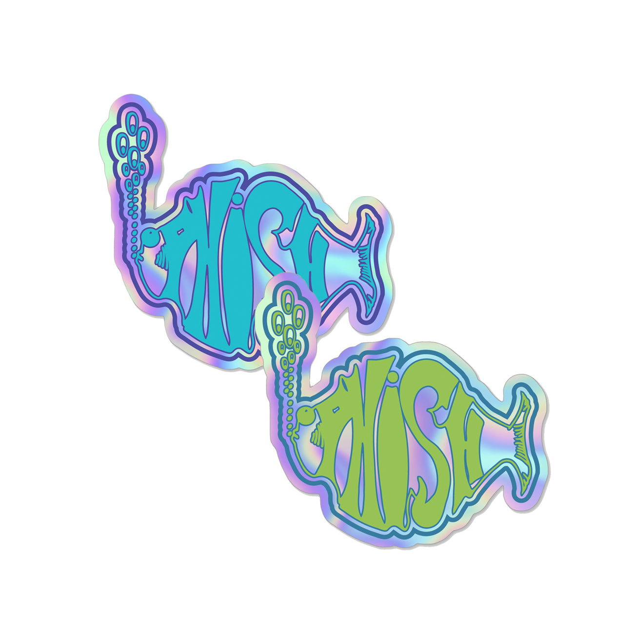 Holographic Classic Logo Sticker