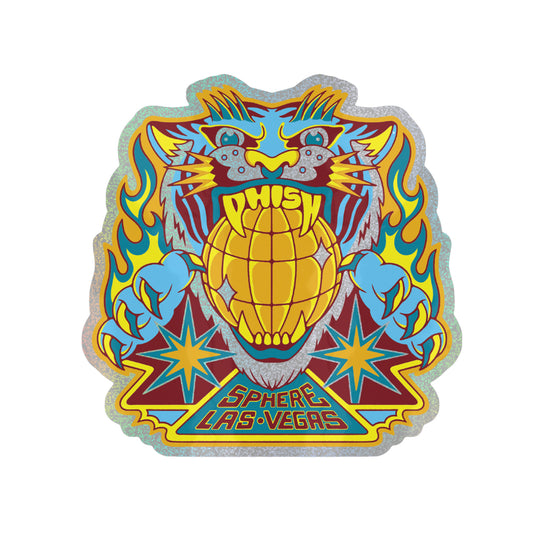 Tiger Tiger Glitter Sphere '26 Sticker