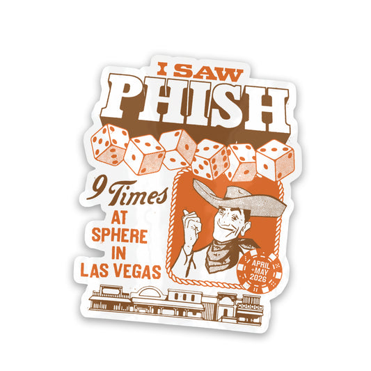 Western Flair Transparent Sphere '26 Sticker