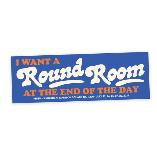 Round Room The Garden 2026 Bumper Sticker