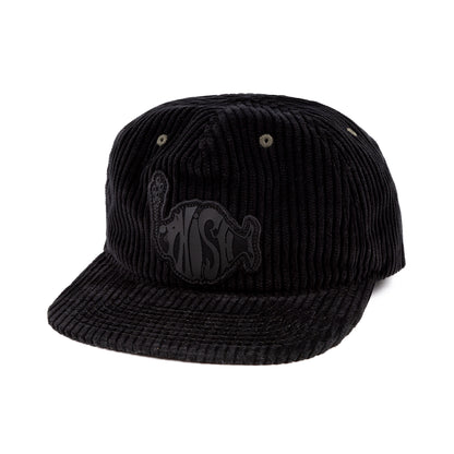 Stealth Black Corduroy Hat