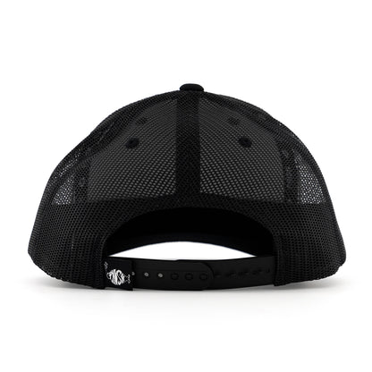 Stealth Logo Hat on Black