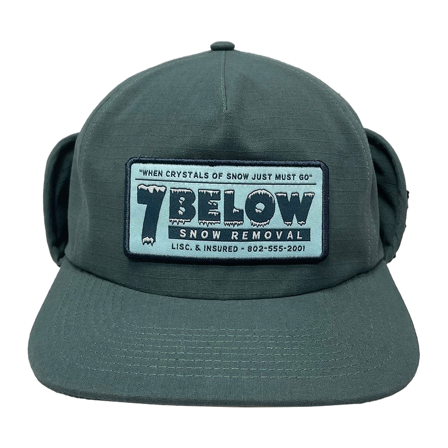 7 Below Snow Removal Flap Ear Hat