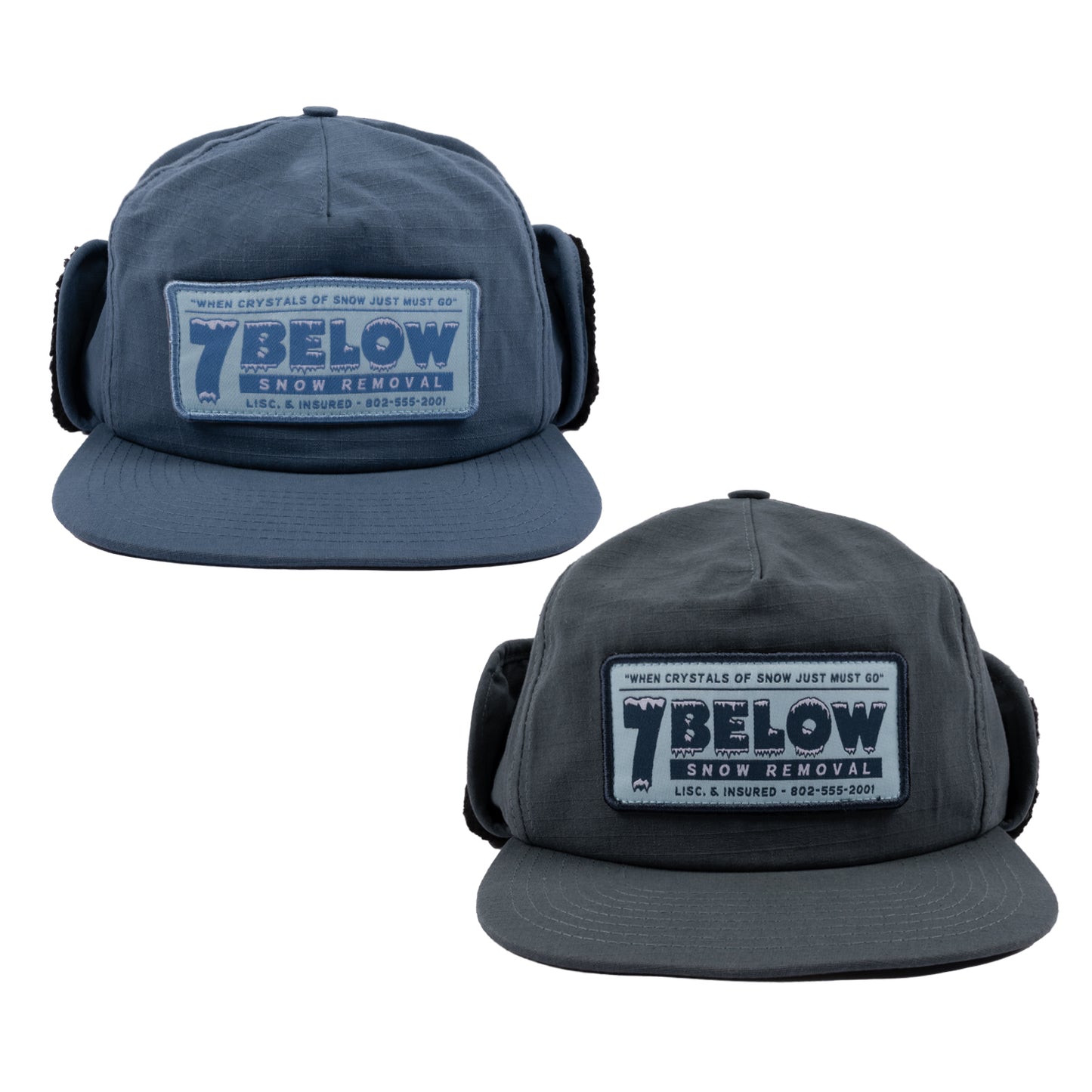 7 Below Snow Removal Flap Ear Hat