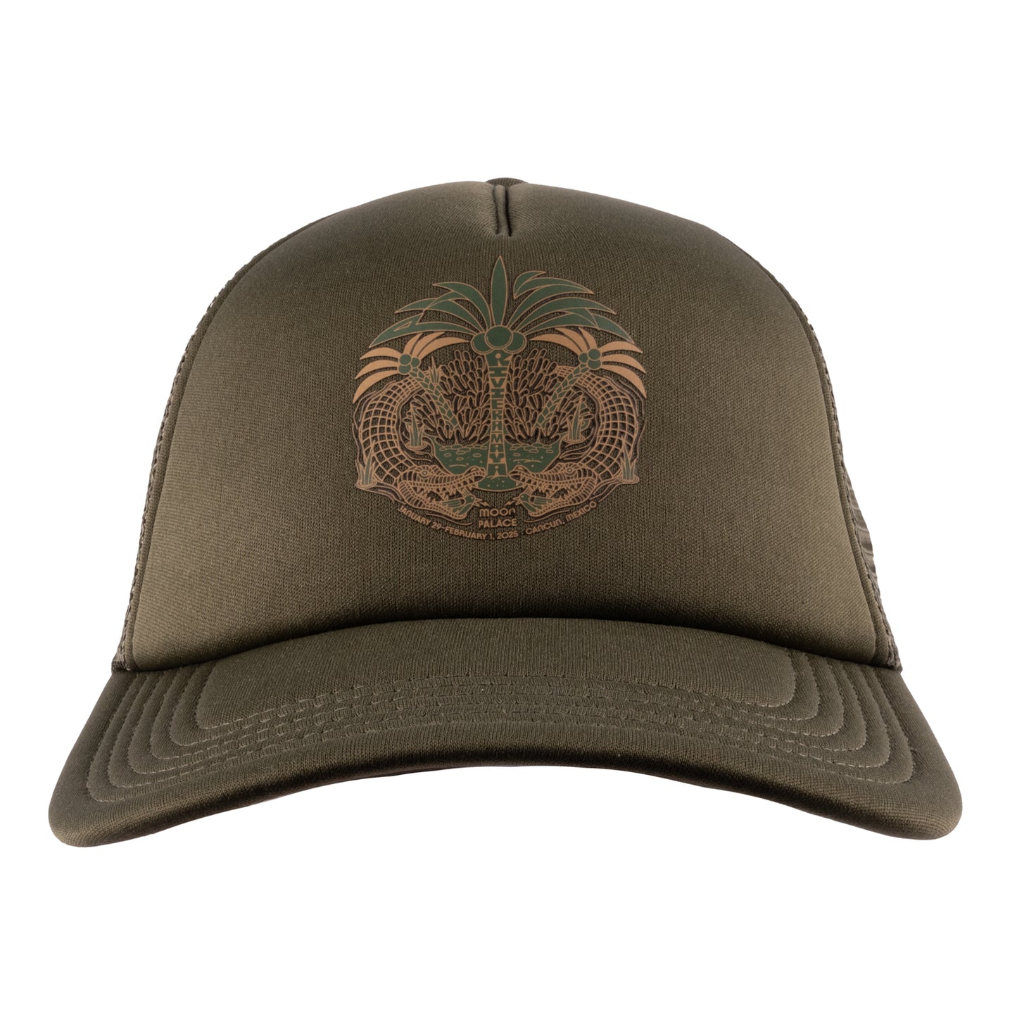 Coconut Jaws Gator Event Trucker Hat
