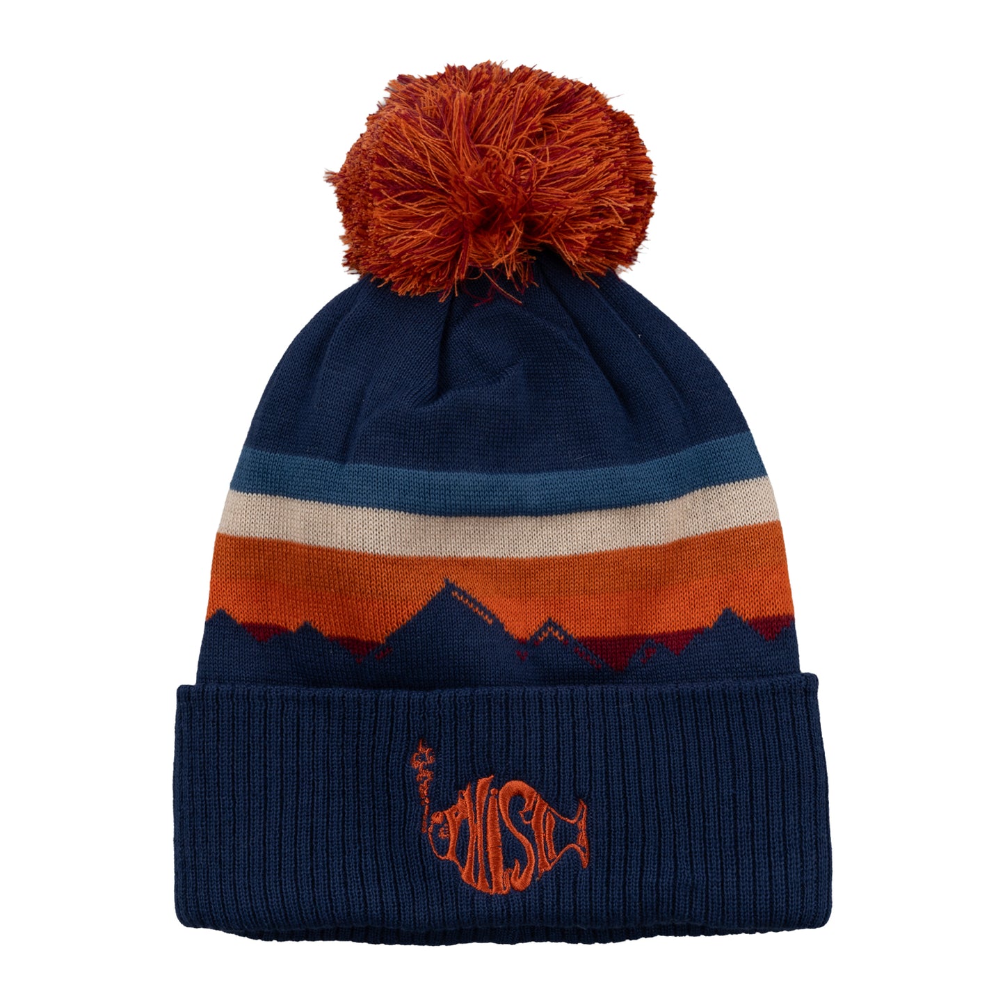 Alpenglow Pom Knit Winter Hat