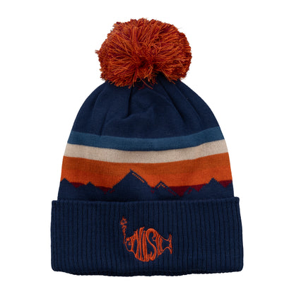 Alpenglow Pom Knit Winter Hat