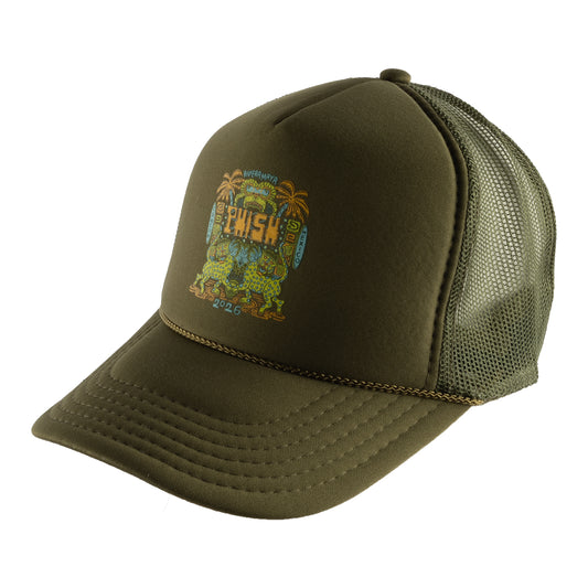 Dancing Jaguars Riviera Maya 26 Foam Trucker Hat