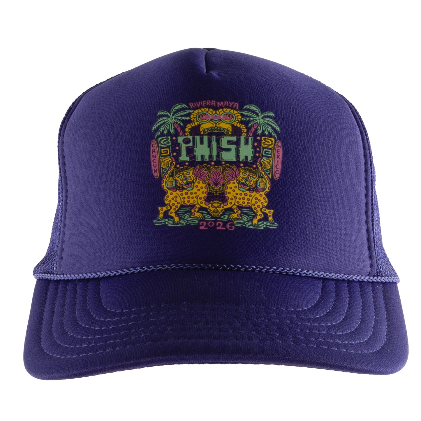 Dancing Jaguars Riviera Maya 26 Foam Trucker Hat