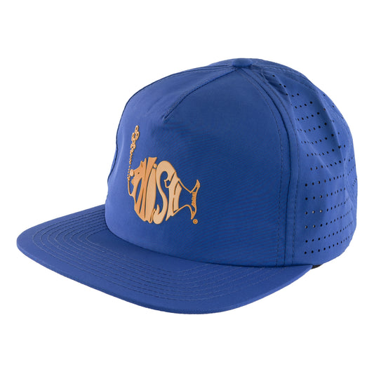 Ace Dotted Mesh Hat - Royal Blue