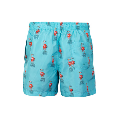 Pups In Trouble Flamingo  Swim Trunks