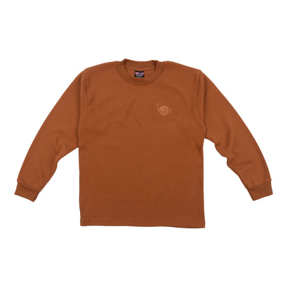 Heavyweight Waffle Knit Thermal Long Sleeve Shirt