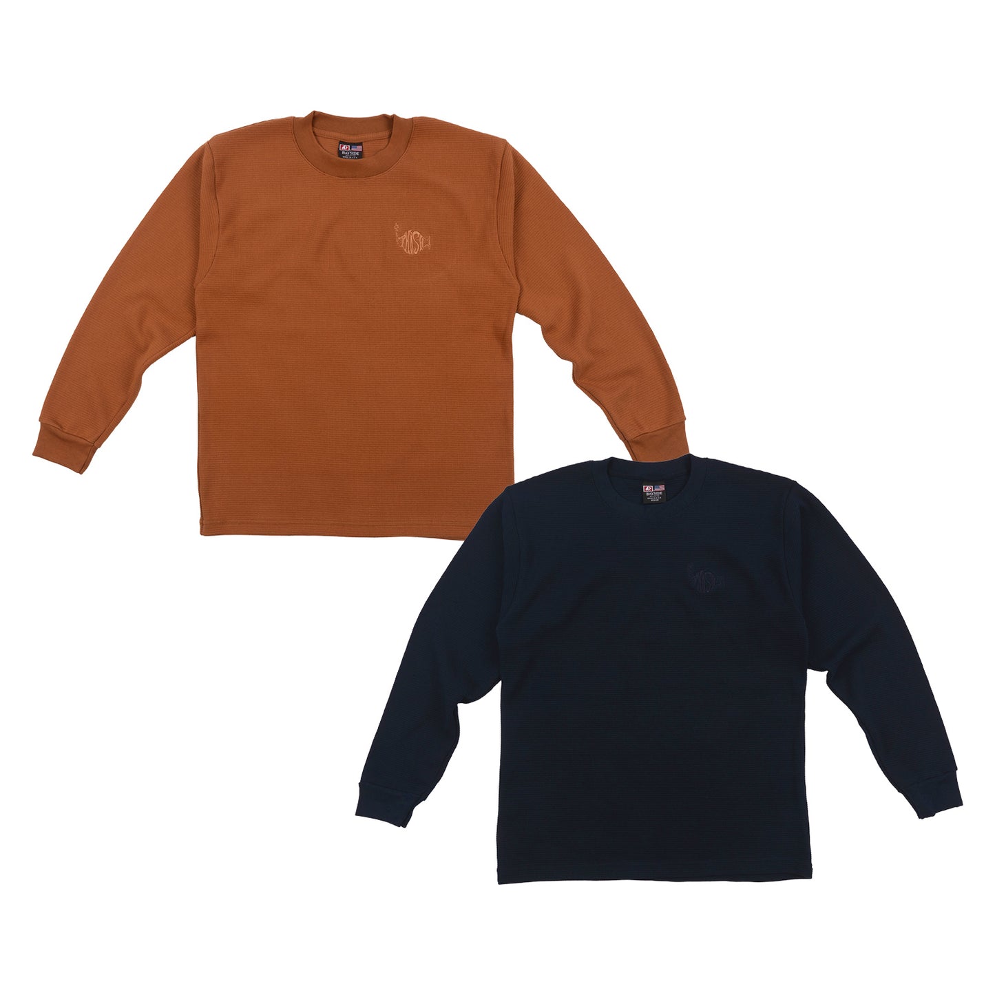 Heavyweight Waffle Knit Thermal Long Sleeve Shirt