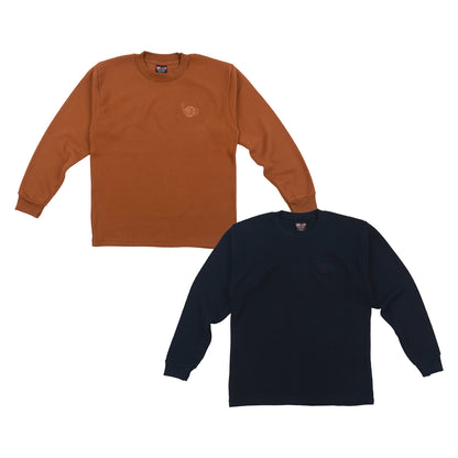 Heavyweight Waffle Knit Thermal Long Sleeve Shirt