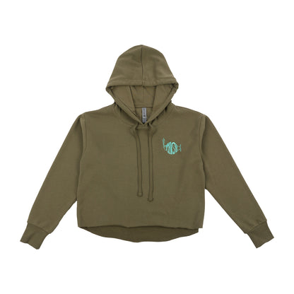 Classic Logo Women's Pullover Crop Hoodie