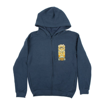 Summer Tour 2025 Flaming Bird Head Zipper Hoodie