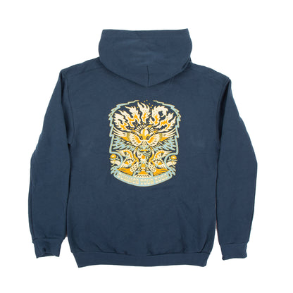 Summer Tour 2025 Flaming Bird Head Zipper Hoodie