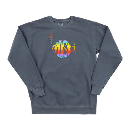 Classic Rainbow Logo Crewneck Sweatshirt