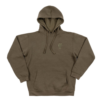 Drop Tonal Stealth Logo Pullover Hoodie