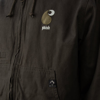 Winter Power Move Drop Jacket on Olive