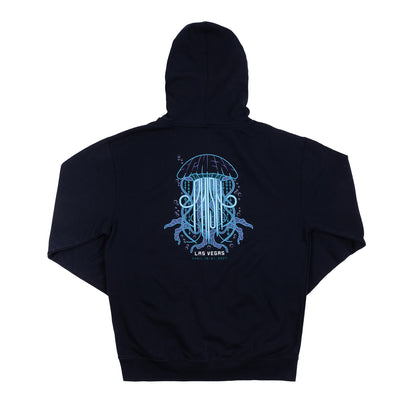 Sphere Jellyfish Hoodie on Navy