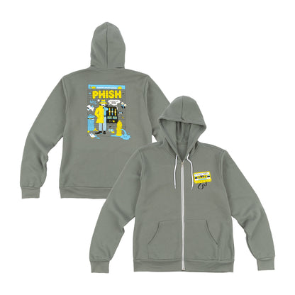 Bootlegger Cassette New Year's Eve 25  Zip-up Hoodie
