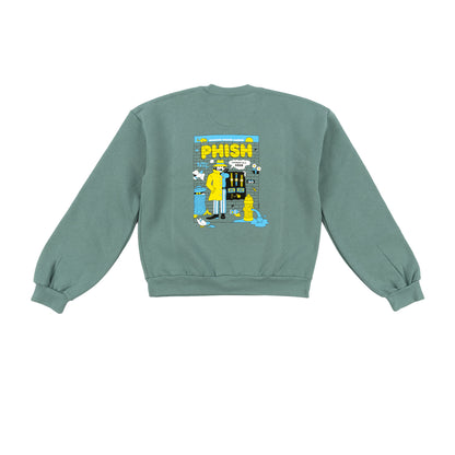 Bootlegger Cassette New Year's Eve 25 Womens Crewneck Sweatshirt